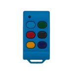 ET Blue 6 Button Remote